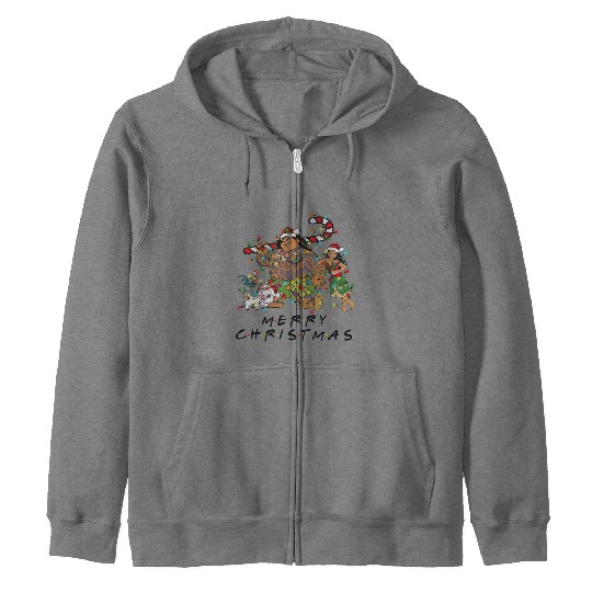 Disney Christmas Zip Hoodies, Moana Christmas Zip Hoodies