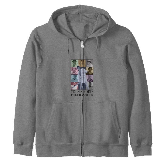 Cousin Eddie Eras Tour Zip Hoodies | Vintage Cousin Eddie Zip Hoodies
