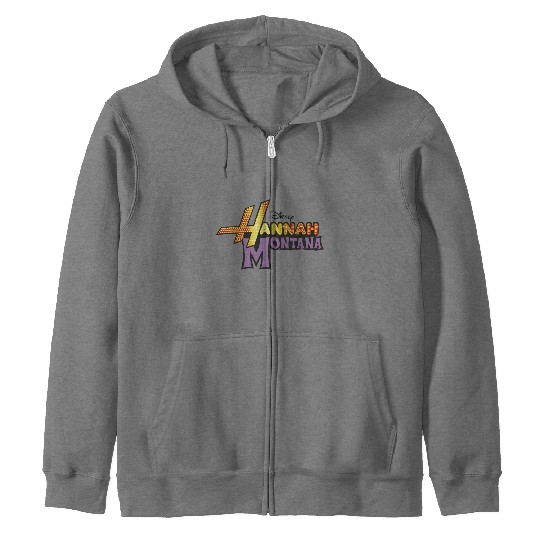 Disney Hannah Montana Logo Zip Hoodies, Disneyland Zip Hoodies, Disney Vacation Zip Hoodies