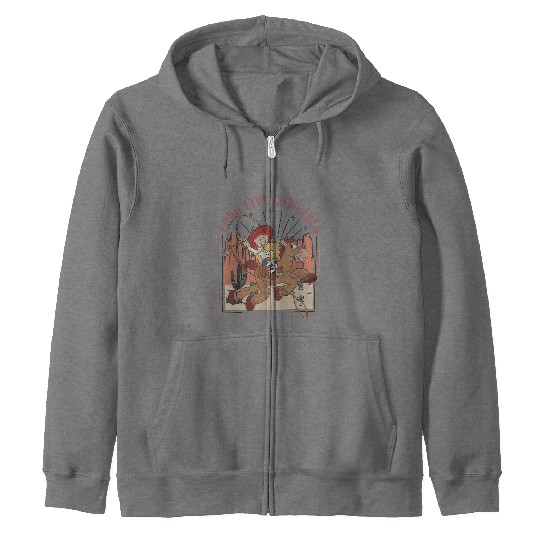 Vintage Disney Toy Story Jessie Zip Hoodies, Long Live Cowgirls Western Vibe Zip Hoodies, Disney Zip Hoodies