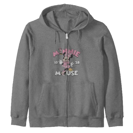 Vintage Minnie Mouse Zip Hoodies, Disney Zip Hoodies, Disneyland Zip Hoodies, Vintage Disney Zip Hoodies