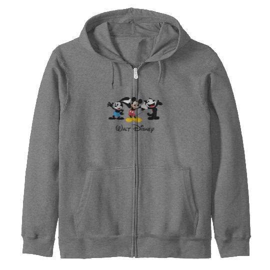 Julius the Cat Oswald the Lucky Rabbit Mickey Mouse Zip Hoodies, Disney Trip Zip Hoodies