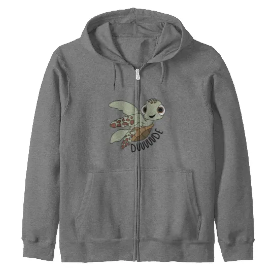 Disney Pixar Finding Nemo Squirt Dude Zip Hoodies, Finding Nemo Zip Hoodies