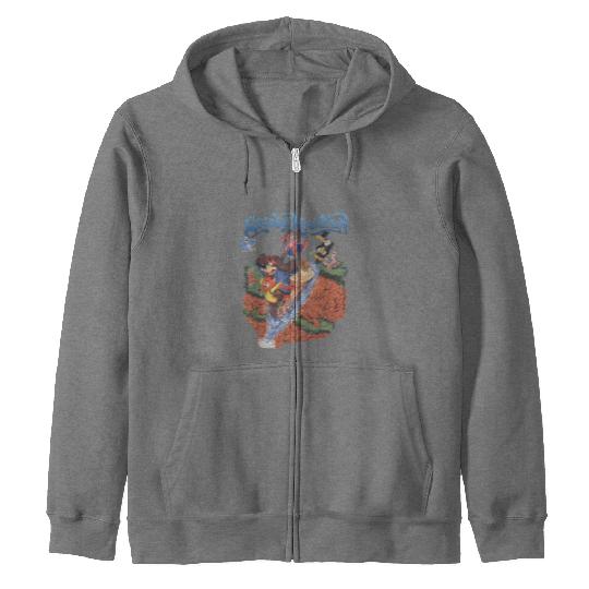 Vintage Disney Splash Mountain Zip Hoodies, Disney Mountain Zip Hoodies, Brer Rabbit, Brer Bear, Water Ride Disneyworld Zip Hoodies