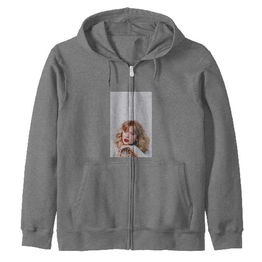 Discover Taylor poster magazine Zip Hoodies