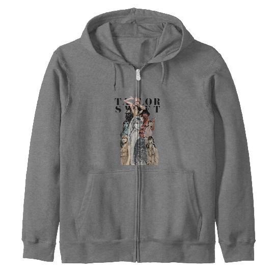 Discover Taylor Music Concert // Concert TS Taylor Merch Zip Hoodies