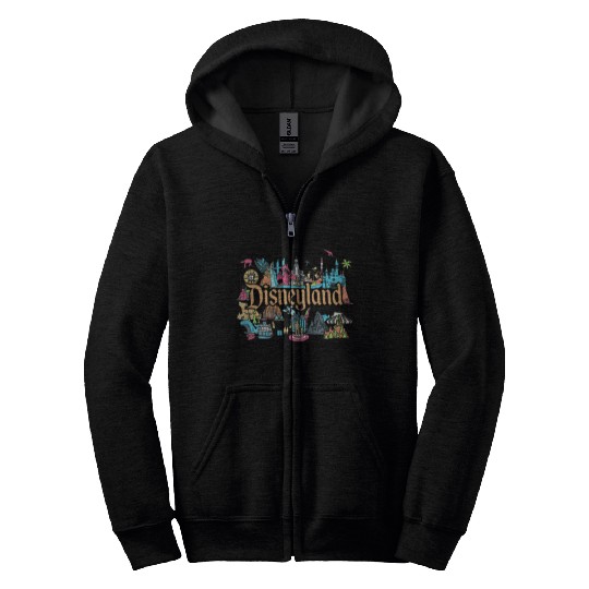 Vintage Disneyland Resort Zip Hoodies
