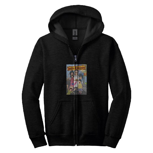 The Bobs Burgers Zip Hoodies
