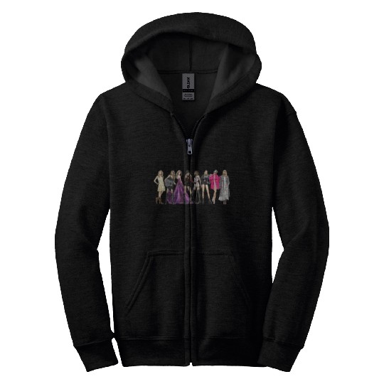 TaylorSwift Taylor's Era Folklore Zip Hoodies