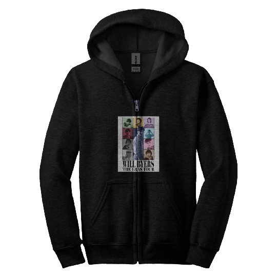 Will Byers Eras Tour Zip Hoodies