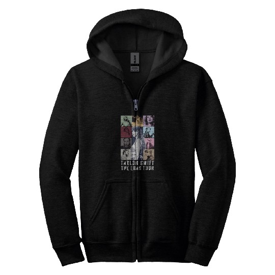 Swift Eras Tour Zip Hoodies