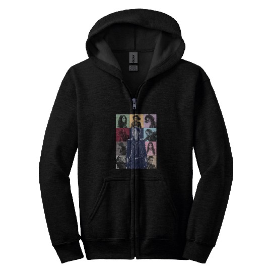 Black Widow Eras Tour Zip Hoodies