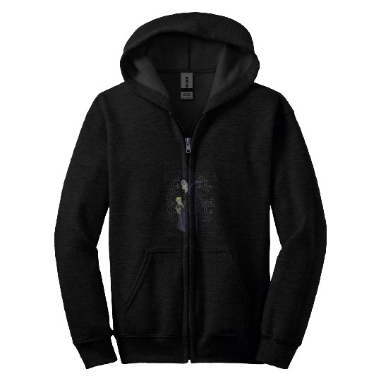 Disney Villains Maleficent Side Look Poster Zip Hoodies