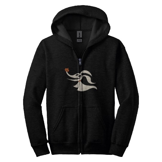 Disneyss Halloween Nightmare Before Christmas Zero Zip Hoodies
