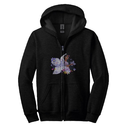 Disneyss Encanto Isabela Blooms Zip Hoodies