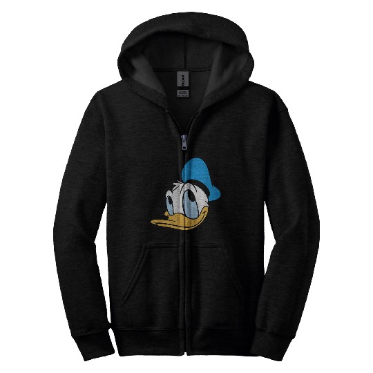 Disneyss Donald Duck Single Zip Hoodies