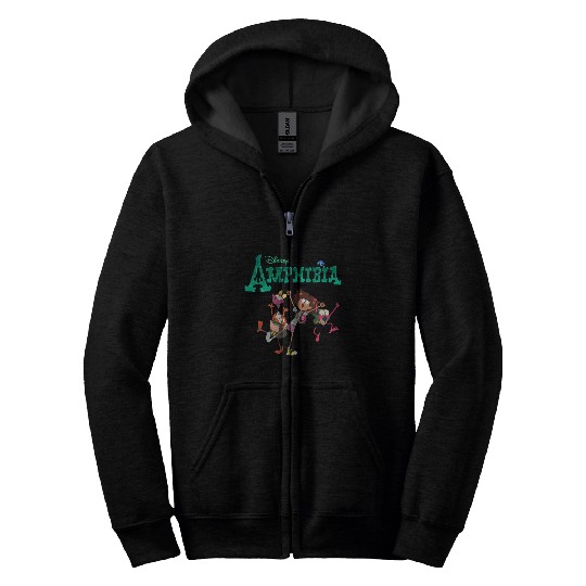 Disney Channel Amphibia Zip Hoodies