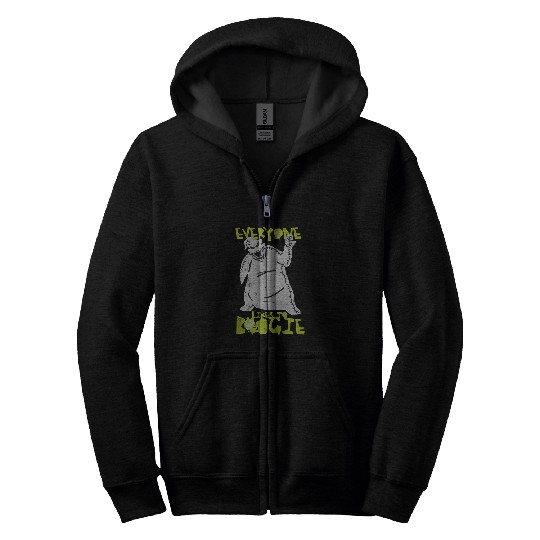 Disneyss The Nightmare Before Christmas Oogie Boogie Zip Hoodies