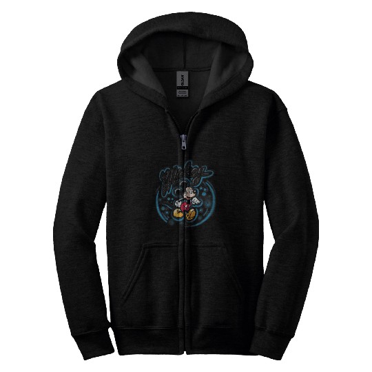 Disney Mickey Mouse Airbrush Zip Hoodies