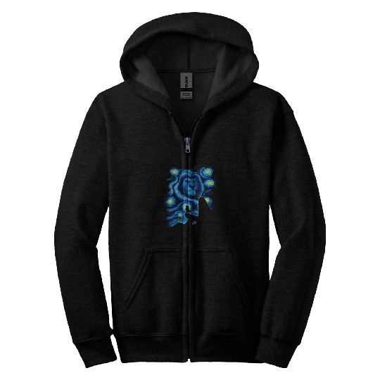 Disney The Lion King Mufasa Starry Night Pride R Zip Hoodies