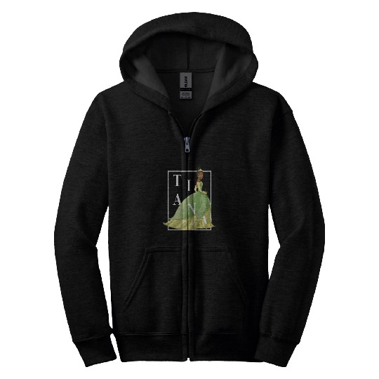 Disney Princess Tiana Character Box Zip Hoodies