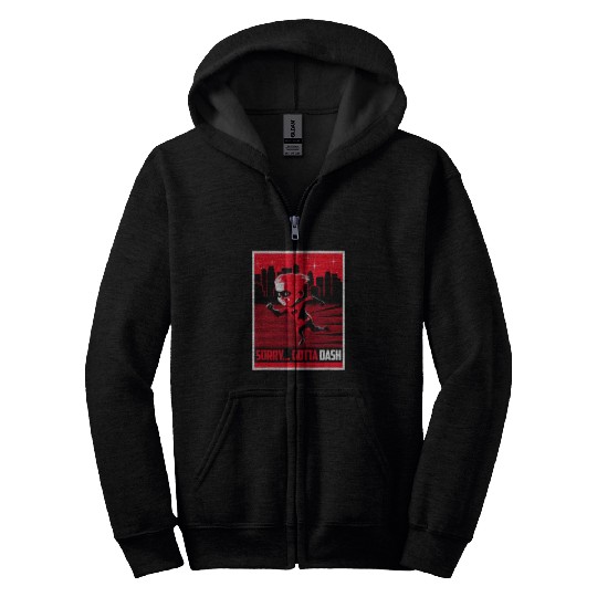 Disney Pixar The Incredibles Dash Sideways Gotta Dash Zip Hoodies