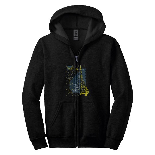 Disney Pixar Lightyear XL-01 Property Of Star Command Poster Zip Hoodies