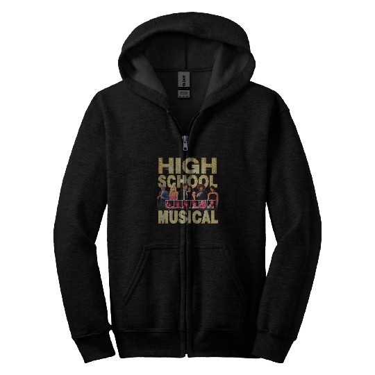 Disney High School Musical The Series OG Cast Group Shot Zip Hoodies