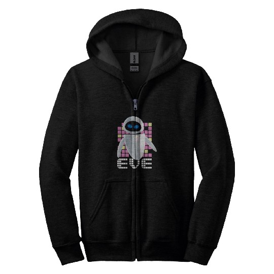 Disney Pixar Wall-E Geometric Eve Zip Hoodies