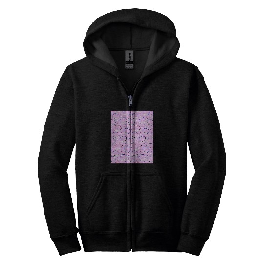 Pink Eras Tour Bracelet Pattern Zip Hoodies