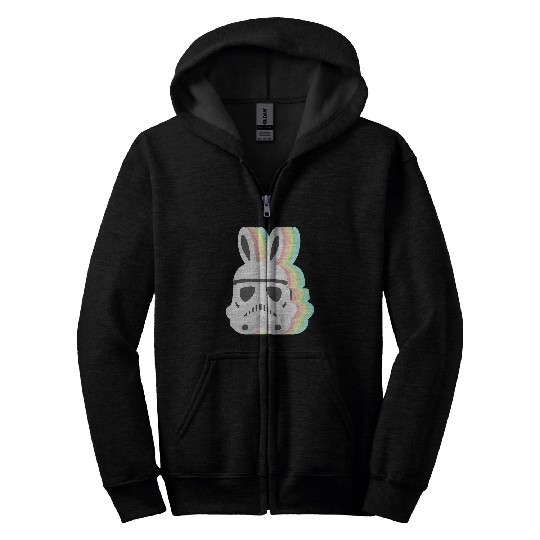 Star Wars Easter Stormtrooper Pastel Bunny Ears Disney+ Zip Hoodies