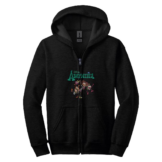 Disney Channel Amphibia Zip Hoodies