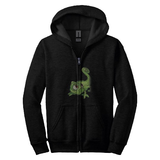 Disney Tangled Pascal Sketch Zip Hoodies