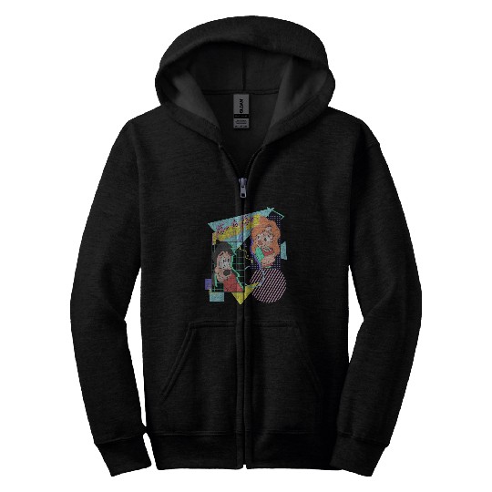 Disneys A Goofy Movie Max Roxanne Eye To Eye Forever Zip Hoodies
