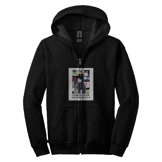 Charles leclerc eras tour Zip Hoodies