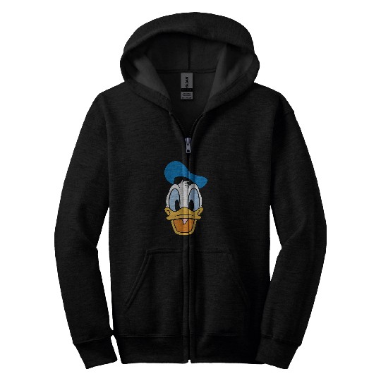 Disneyss Donald Duck Three Caballeros Trip Matching Big Faces Zip Hoodies