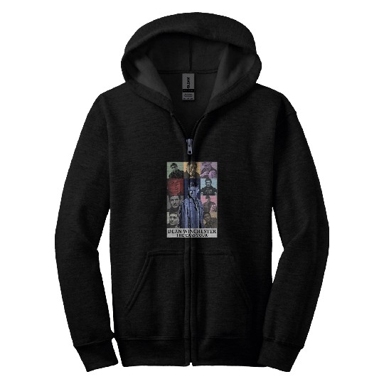 Dean Winchester Eras Tour Zip Hoodies