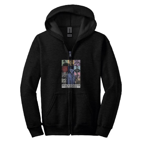 Dean Winchester Eras Tour Zip Hoodies