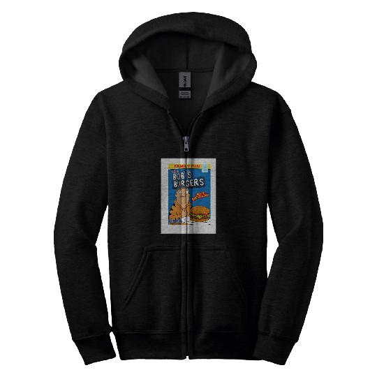 Bobs Burgers cereal Zip Hoodies