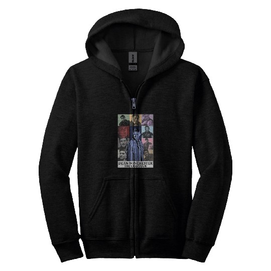 Dean Winchester Eras Tour Zip Hoodies
