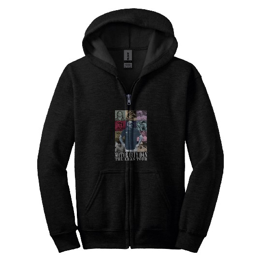 dan campbell eras tour Zip Hoodies