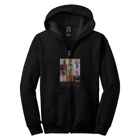 Eras Tour Poster Zip Hoodies