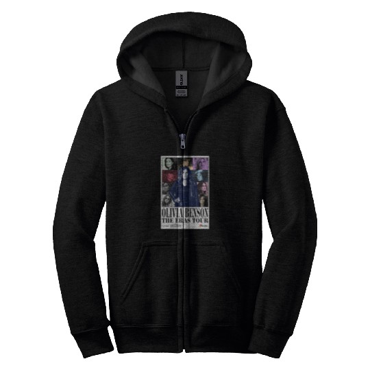 Olivia-Benson-Eras-Tour T-Shirt Zip Hoodies