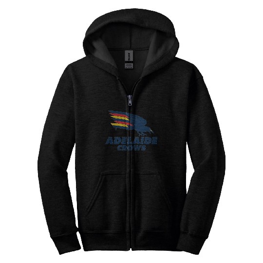 Adelaide Crows Logo Zip Hoodies