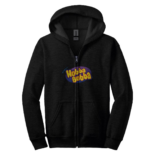 Hubba Bubba Logo Zip Hoodies