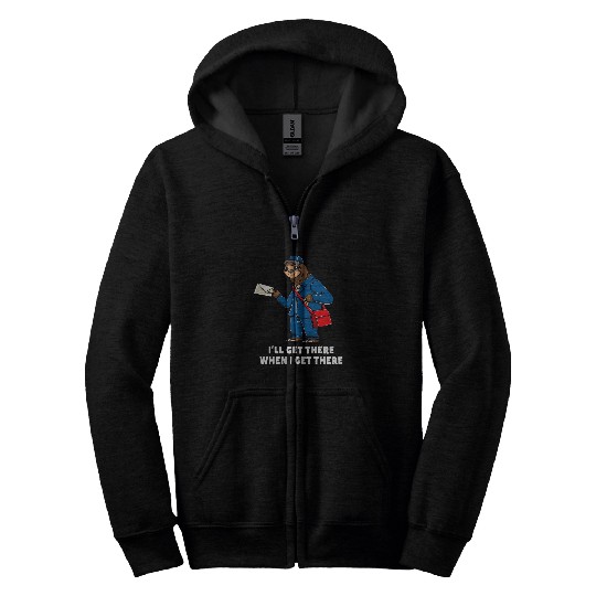 Sloth Postman Zip Hoodies