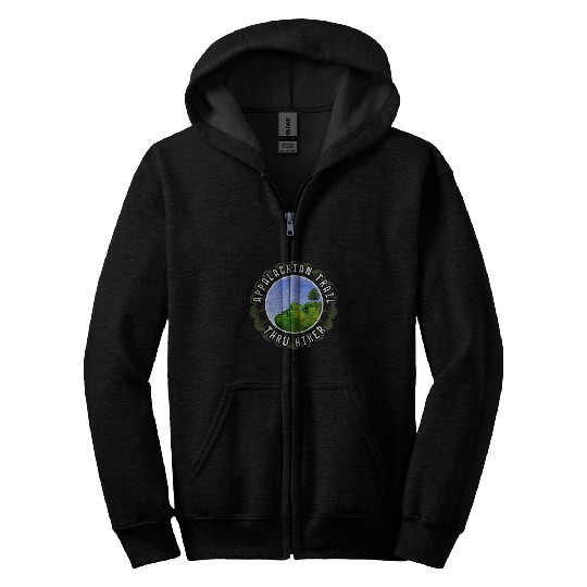 Appalachian Trail Thru Hiker and Backpacker Camping Zip Hoodies