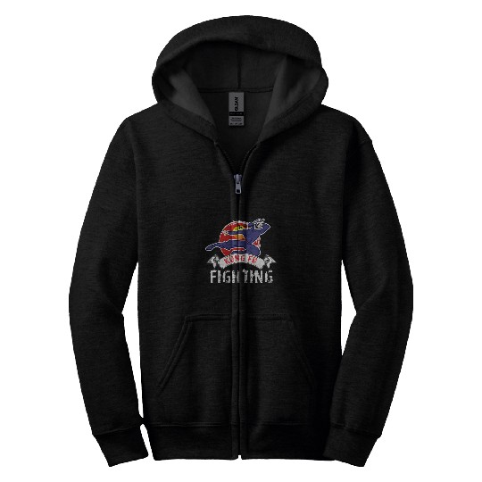 Kung fu kung fu fighting Zip Hoodies