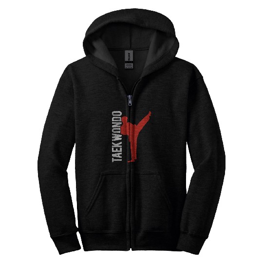 Korean Martial Arts Taekwondo Zip Hoodies