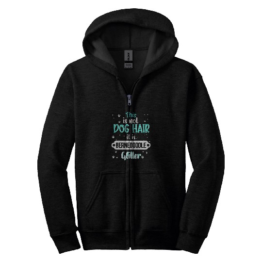 Bernedoodle Dog Gift Ideas 3 Zip Hoodies